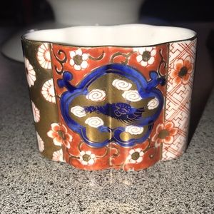 Vintage Hokutosha Imari Ceramic Container